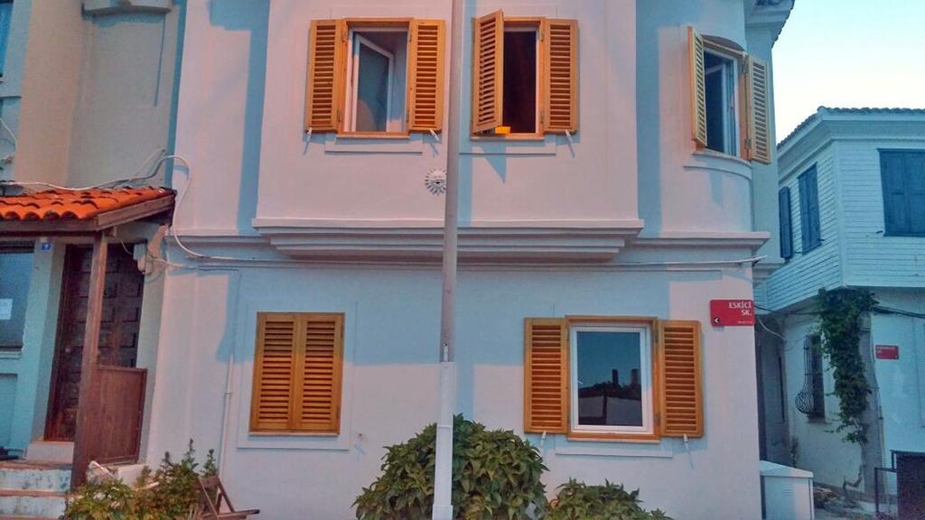 Efharisto Hotel Bozcaada Exteriör bild